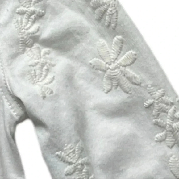 Pilcro And The Letterpress Embroidered Jean Jacket, White, Women’s Size XS‎ - Picture 10 of 13